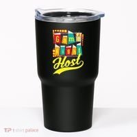 Game Night Host Family Board Game Trivia Night Tumbler thumb 0