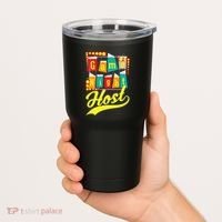 Game Night Host Family Board Game Trivia Night Tumbler thumb 2