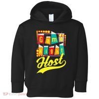 Game Night Host Family Board Game Trivia Night Toddler Hoodie thumb 0