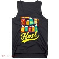Game Night Host Family Board Game Trivia Night Tank Top thumb 0