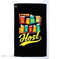 Game Night Host Family Board Game Trivia Night Golf Towel thumb 0