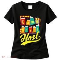 Game Night Host Family Board Game Trivia Night Women's T-Shirt thumb 0