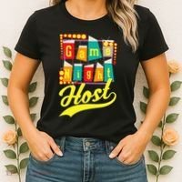 Game Night Host Family Board Game Trivia Night Women's T-Shirt thumb 2