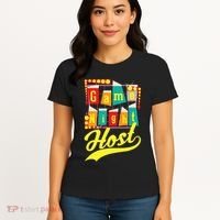 Game Night Host Family Board Game Trivia Night Women's T-Shirt thumb 4