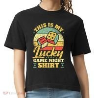 Game Night Host I Lucky Board Game Night Comfort Colors Boxy T-Shirt thumb 0