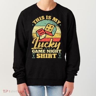 Game Night Host I Lucky Board Game Night Women's Sweatshirt