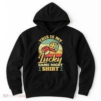 Game Night Host I Lucky Board Game Night Hoodie thumb 0