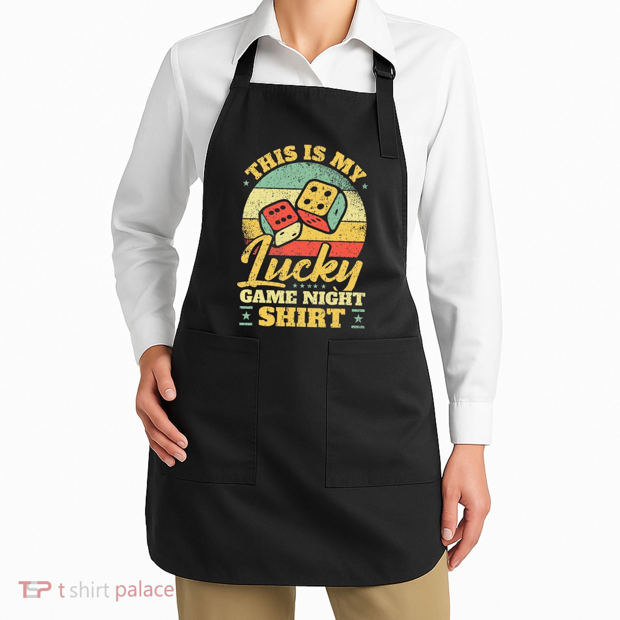 Game Night Host I Lucky Board Game Night Apron