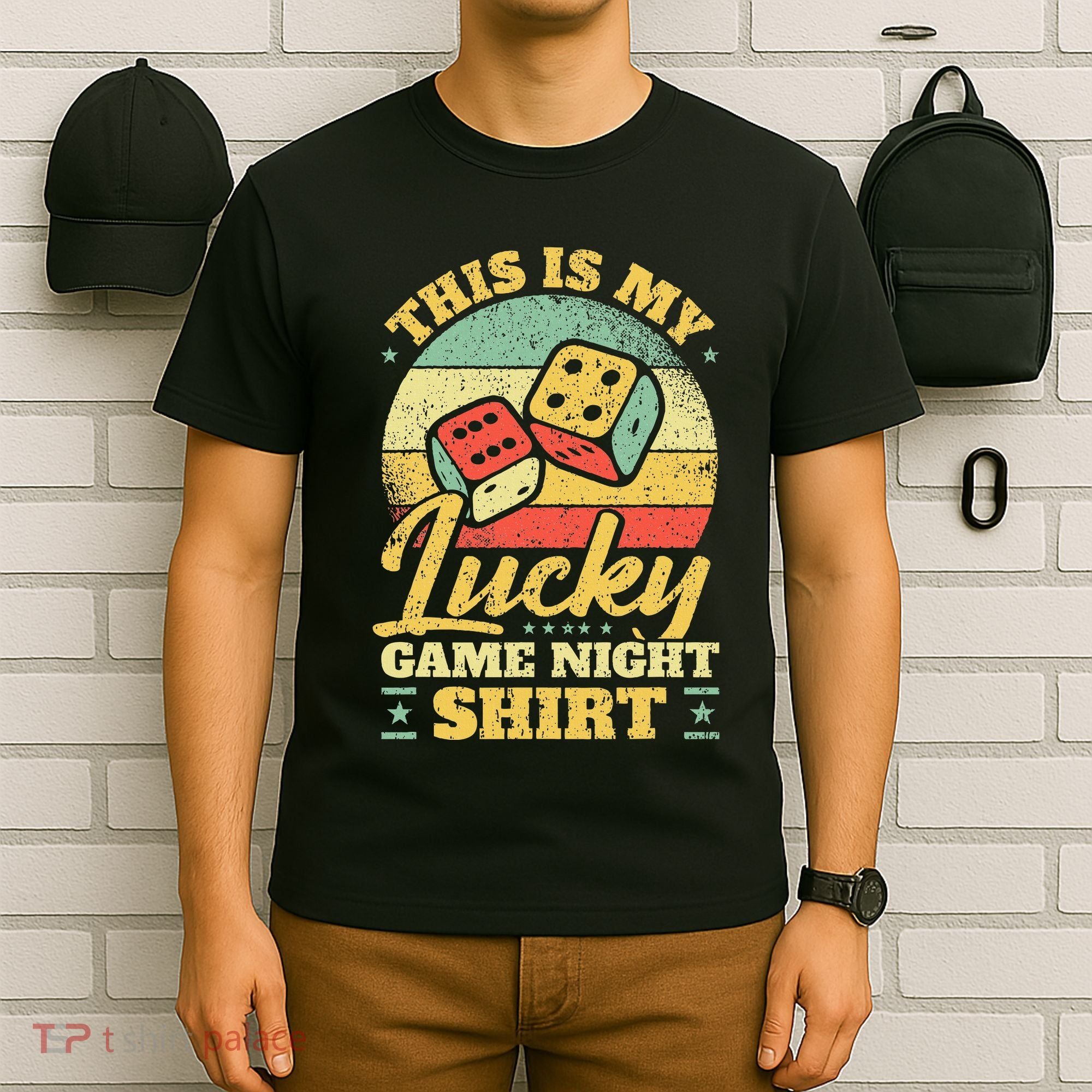 Game Night Host I Lucky Board Game Night T-Shirt