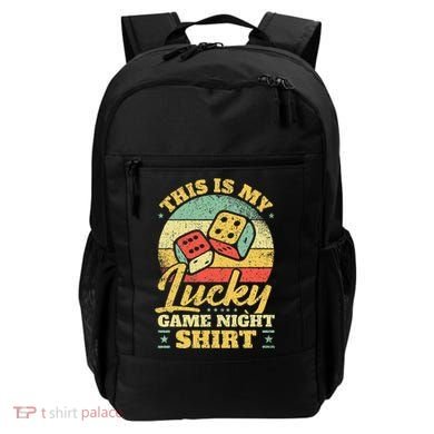 Game Night Host I Lucky Board Game Night Backpack