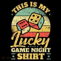 Game Night Host I Lucky Board Game Night Bucket Hat thumb 4