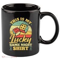 Game Night Host I Lucky Board Game Night 11oz C Handle Ceramic Mug thumb 0