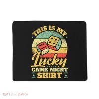 Game Night Host I Lucky Board Game Night Mousepad thumb 0