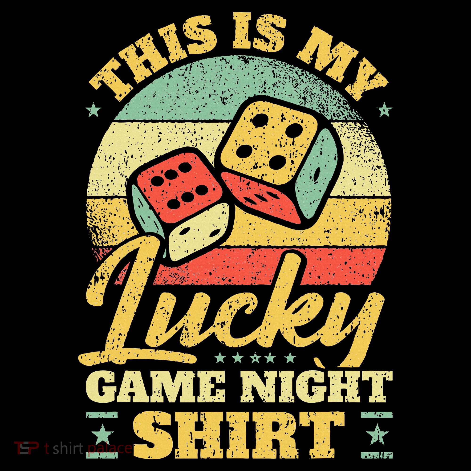 Game Night Host I Lucky Board Game Night Mousepad