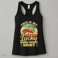 Game Night Host I Lucky Board Game Night Women's Tank Top thumb 3
