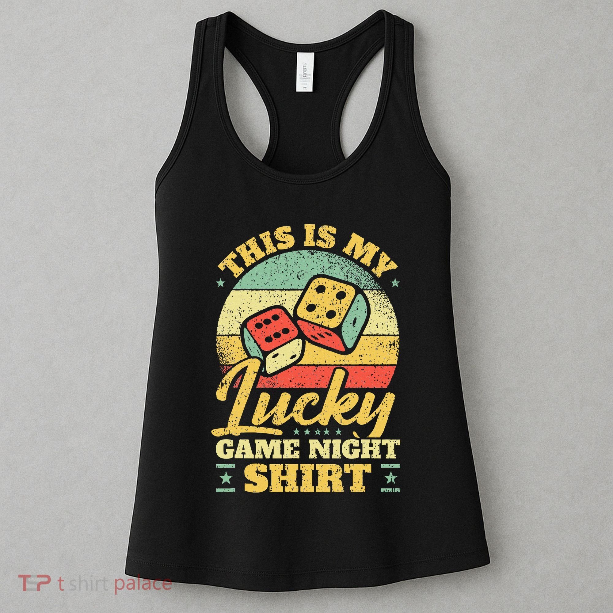 Game Night Host I Lucky Board Game Night Women's Tank Top