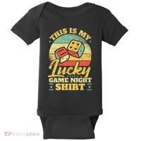 Game Night Host I Lucky Board Game Night Baby Bodysuit thumb 0