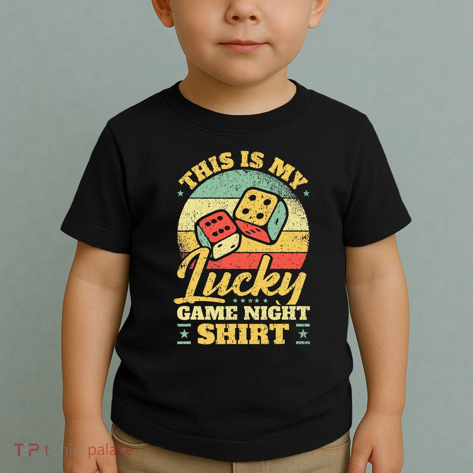 Game Night Host I Lucky Board Game Night Toddler T-Shirt