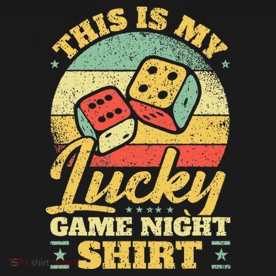 Game Night Host I Lucky Board Game Night Visor