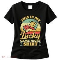 Game Night Host I Lucky Board Game Night Women's T-Shirt thumb 0