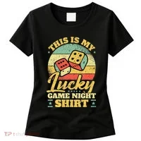 Game Night Host I Lucky Board Game Night Women's T-Shirt thumb 0