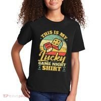 Game Night Host I Lucky Board Game Night Kids T-Shirt thumb 2