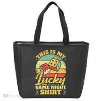 Game Night Host I Lucky Board Game Night Tote Bag thumb 0
