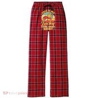 Game Night Host I Lucky Board Game Night Women's Flannel Plaid Pajama Pants thumb 0