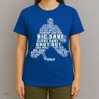 Gift Novelty Ice Hockey Goalie Shut Out Funny Great Gift T-Shirt thumb 4