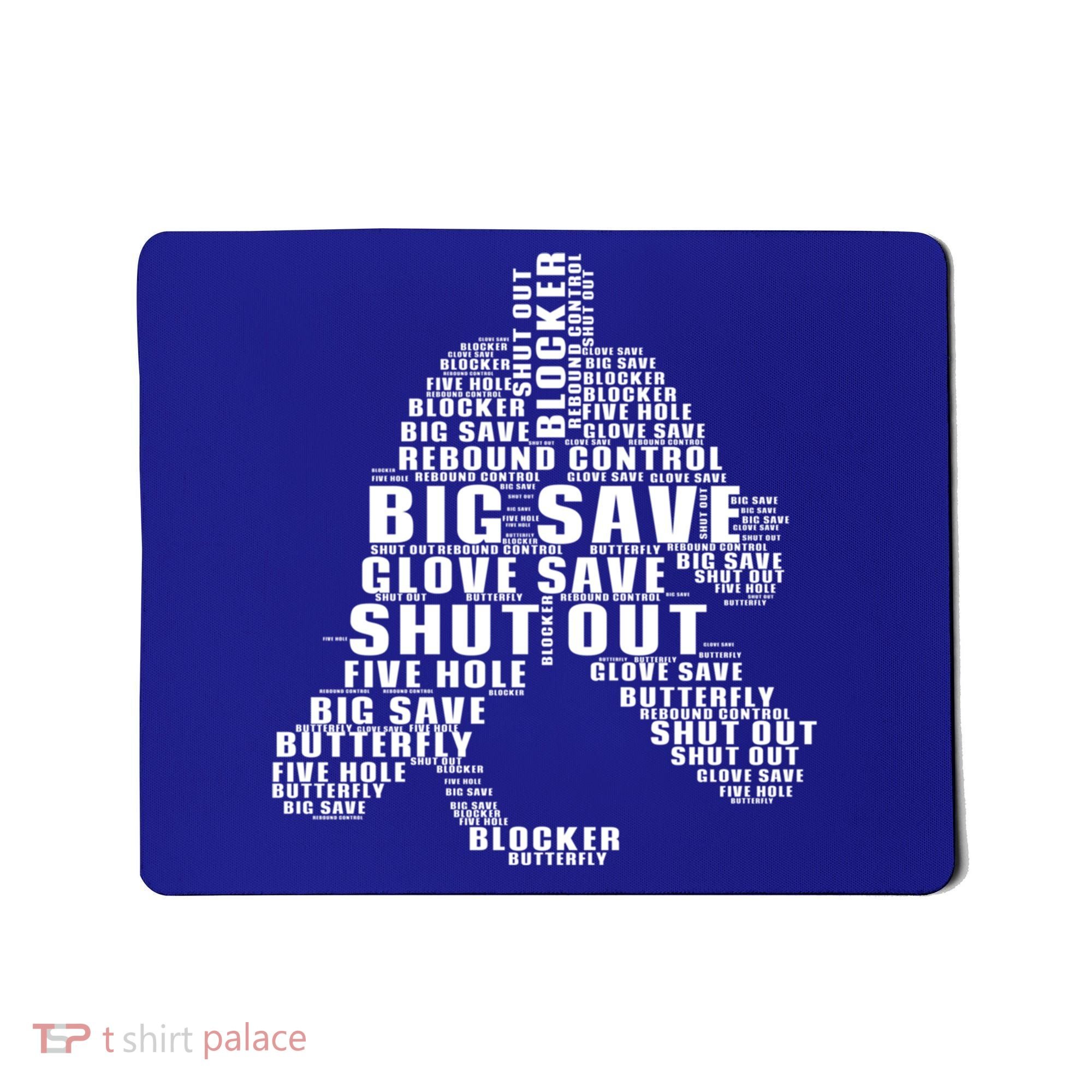 Gift Novelty Ice Hockey Goalie Shut Out Funny Great Gift Mousepad