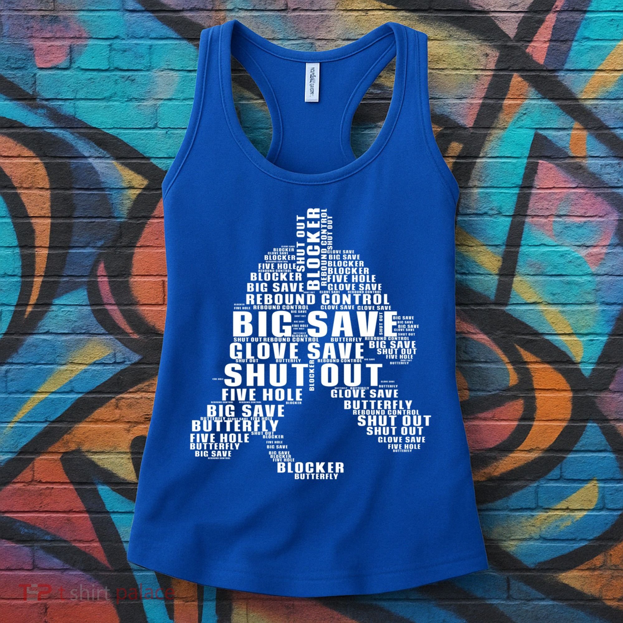 Gift Novelty Ice Hockey Goalie Shut Out Funny Great Gift Women's Tank Top