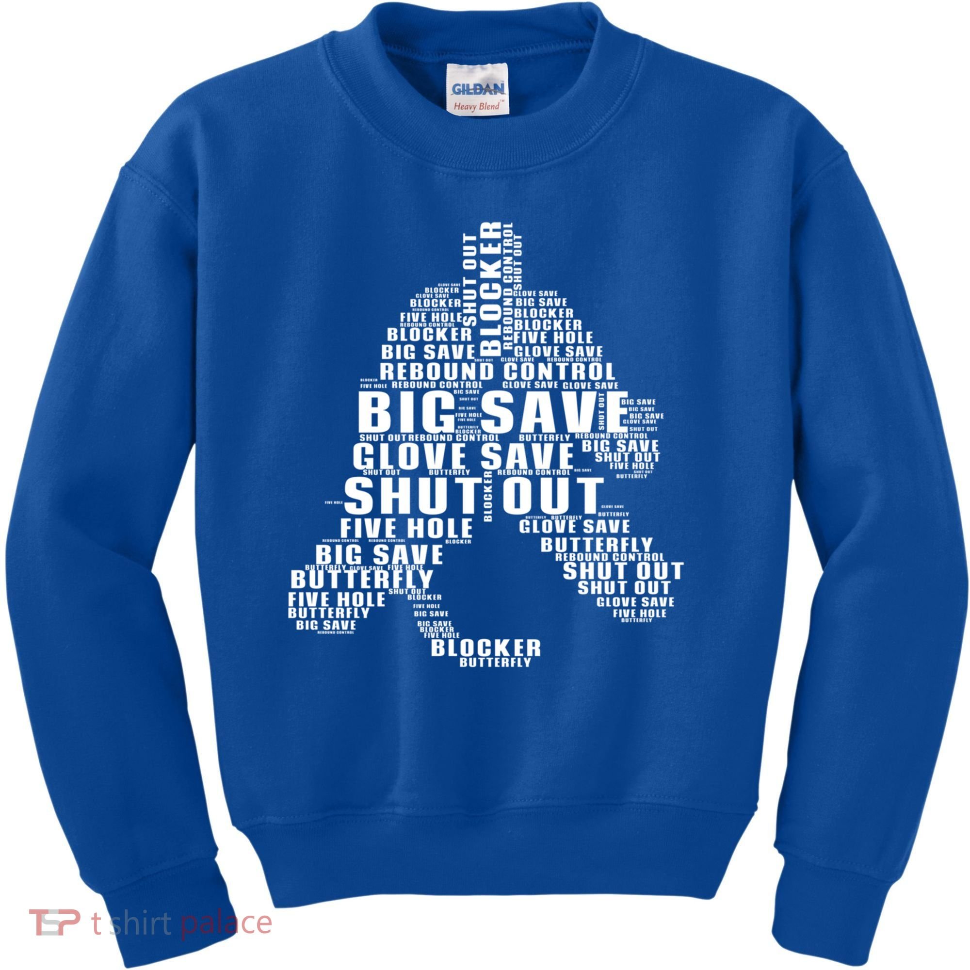 Gift Novelty Ice Hockey Goalie Shut Out Funny Great Gift Kids Sweatshirt