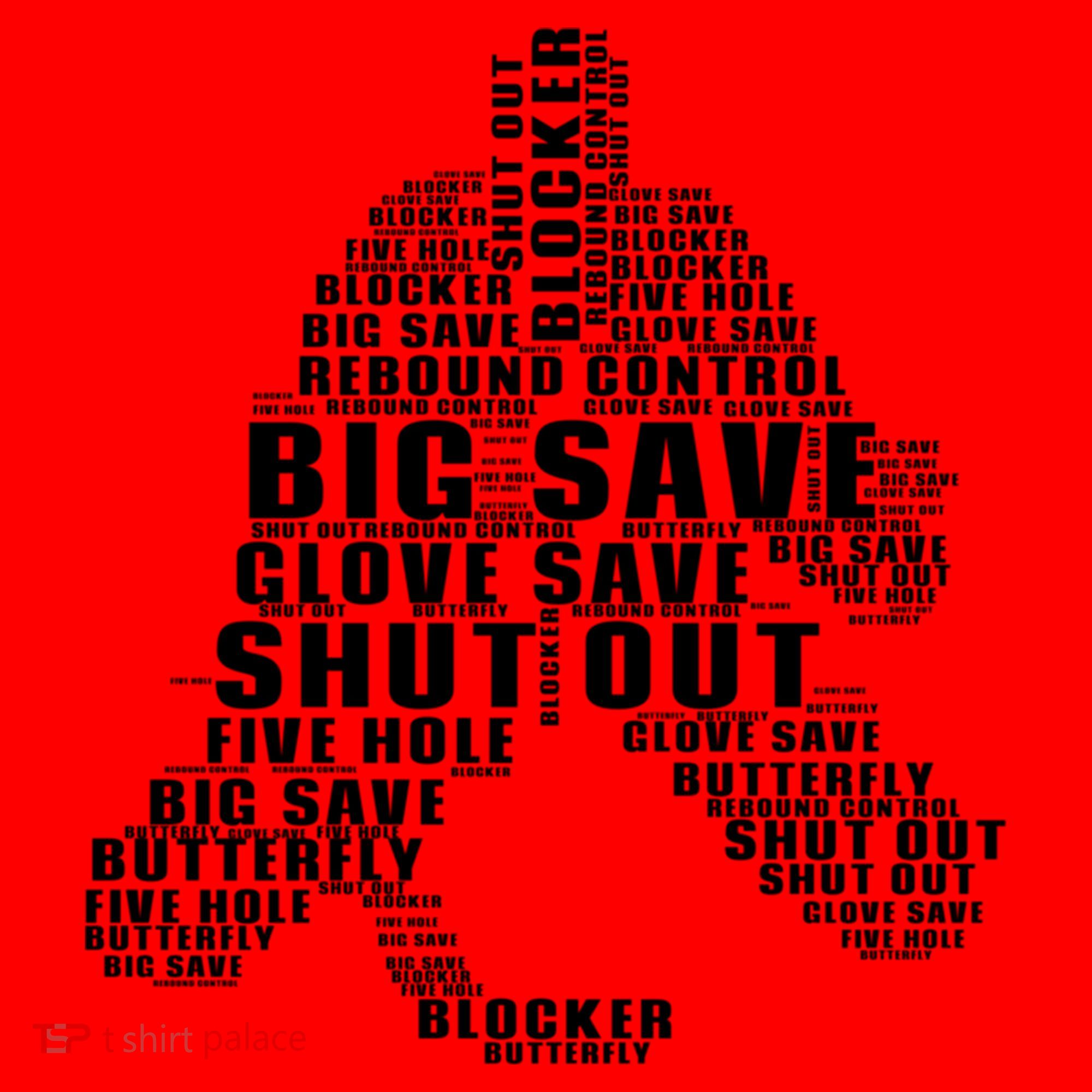 Gift Novelty Ice Hockey Goalie Shut Out Funny Great Gift Santa Hat