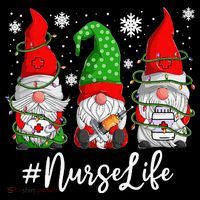 Gnomes Nurse Life Funny Christmas Holiday Funny Coffee Mug thumb 5