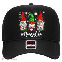 Gnomes Nurse Life Funny Christmas Holiday Funny Hat thumb 0