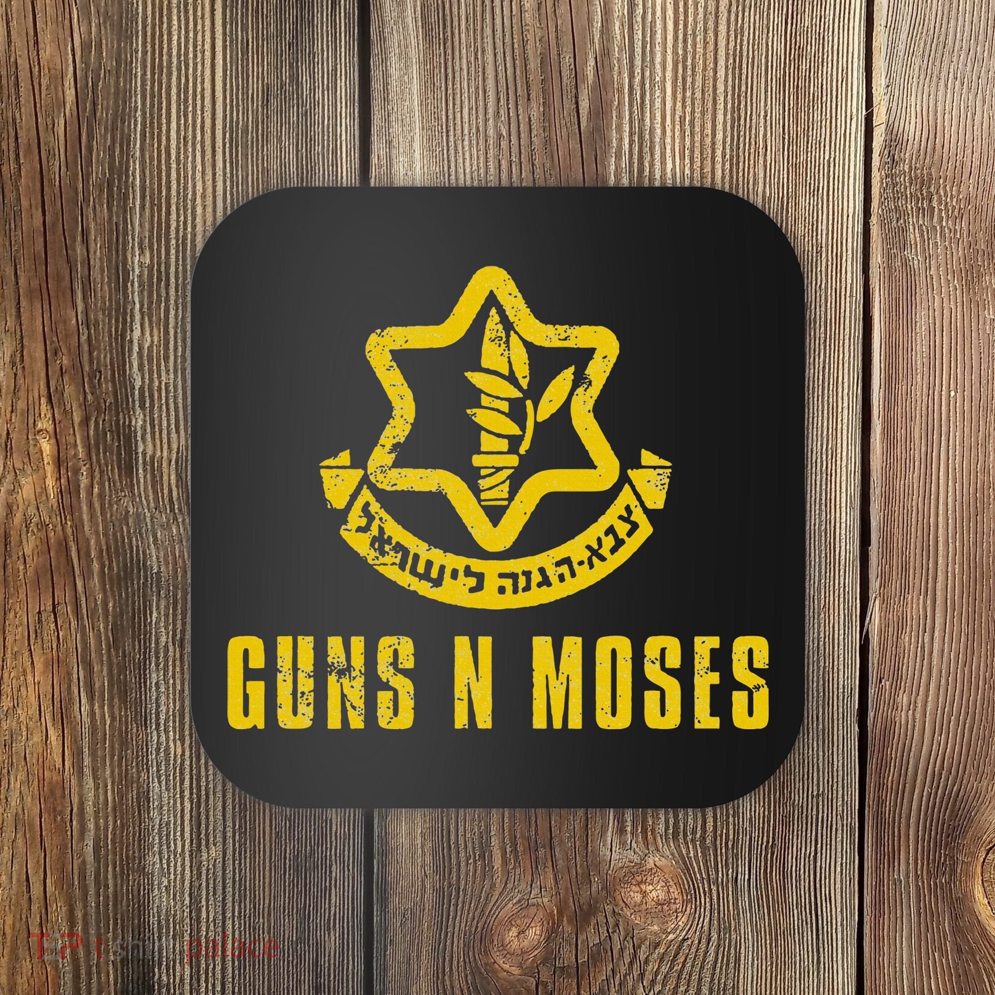 Guns N Moses Israel Defense Forces IDF Tzahal Krav Maga Coaster