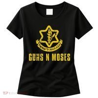 Guns N Moses Israel Defense Forces IDF Tzahal Krav Maga Women's T-Shirt thumb 0