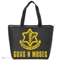 Guns N Moses Israel Defense Forces IDF Tzahal Krav Maga Tote Bag thumb 0