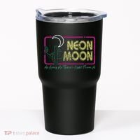Groovy Neon Moon Lyrics Music 70s Retro Cactus Tumbler thumb 0