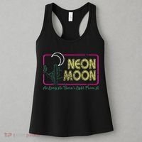 Groovy Neon Moon Lyrics Music 70s Retro Cactus Women's Tank Top thumb 3