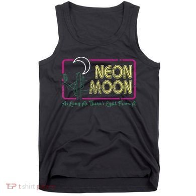 Groovy Neon Moon Lyrics Music 70s Retro Cactus Tank Top