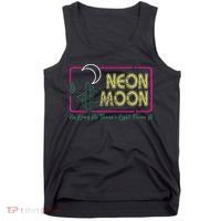 Groovy Neon Moon Lyrics Music 70s Retro Cactus Tank Top thumb 0
