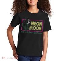 Groovy Neon Moon Lyrics Music 70s Retro Cactus Kids T-Shirt thumb 2