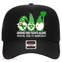 Gnome One Fights Alone Mental Health Awareness Hat thumb 0