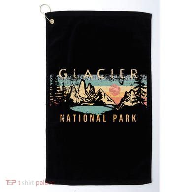 Glacier National Park Golf Towel