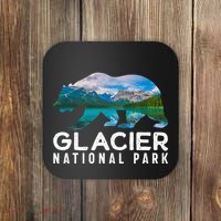 Glacier National Park Montana National Park Coaster thumb 0