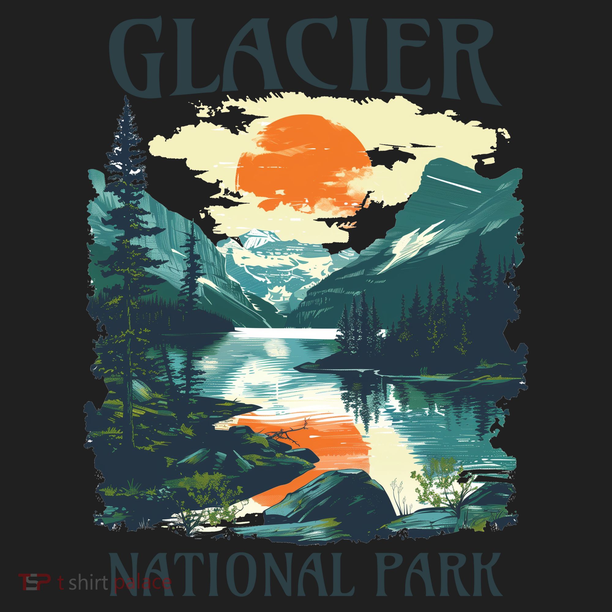 Glacier National Park Women's Sweatshirt