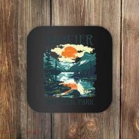 Glacier National Park Coaster thumb 0