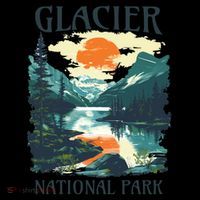 Glacier National Park Coaster thumb 2
