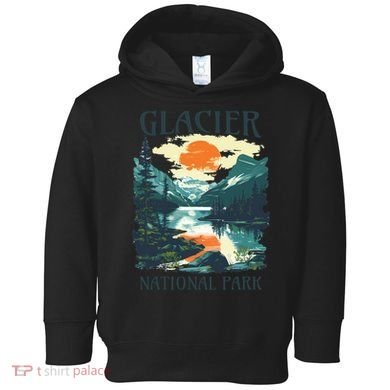 Glacier National Park Toddler Hoodie